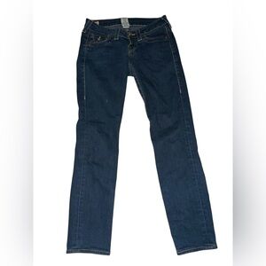 True Religion Dark Blue Women's Skinny Jeans